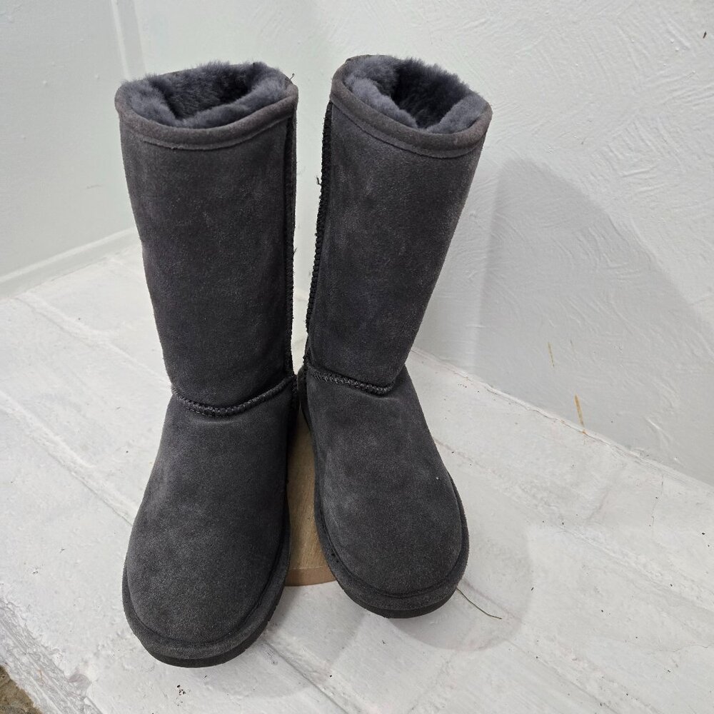 Bear Claw grey Suede Boots